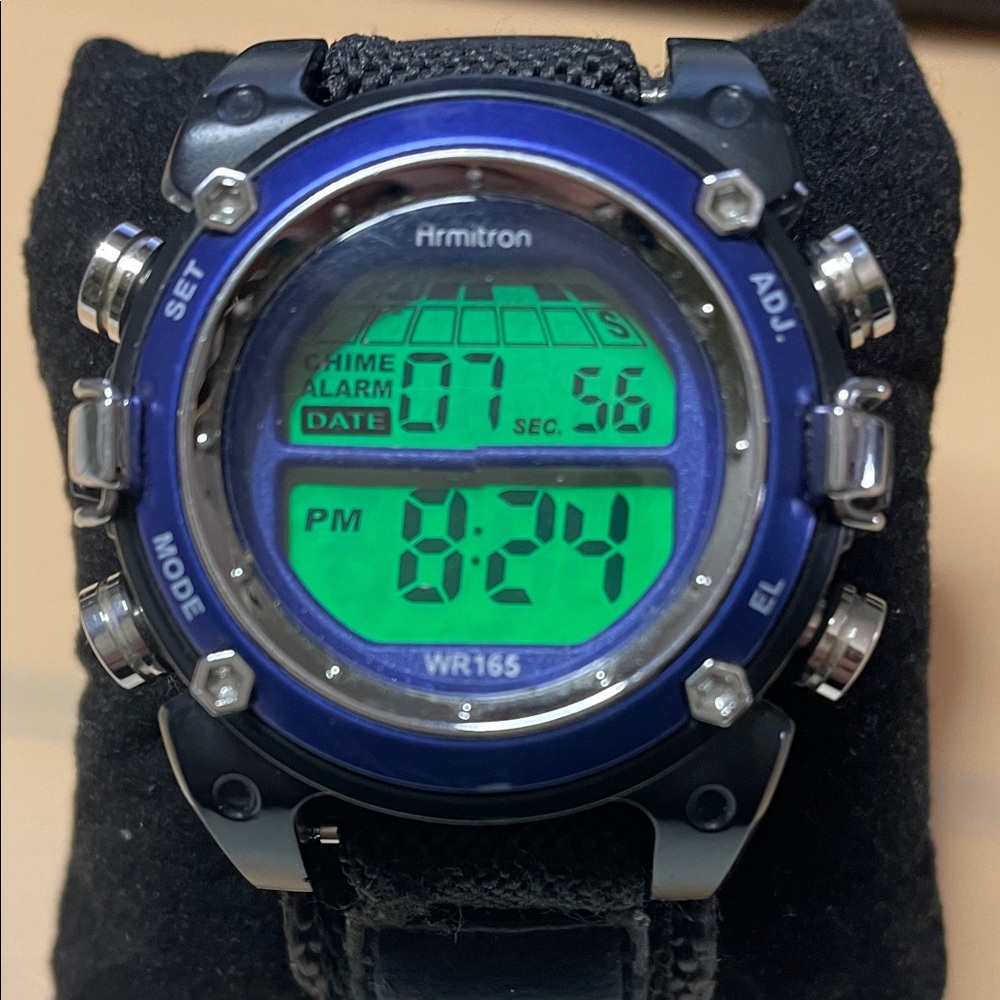 Armitron Black and Blue Smartwatch - Picture 2 of 8